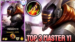 WILD RIFT MASTER YI  TOP 3 MASTER YI GAMEPLAY  EX SOVEREIGN RANKED [upl. by Atsirt42]