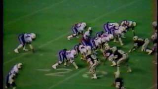 West Brook vs Baytown Sterling 1982 Texas 5A Playoffs2nd Round [upl. by Annaeg286]