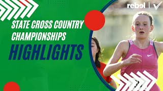 2023 State Cross Country Championships Highlights Video [upl. by Silvain]