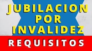 🔥RETIRO POR INVALIDEZ  REQUISITOS en ANses🚀 tutorialanses [upl. by Osric]