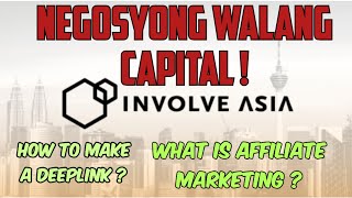 HOW TO MAKE A DEEPLINK IN INVOLVED ASIABUSINESS WITHOUT MONEY CAPITAL [upl. by Ahsirtap]