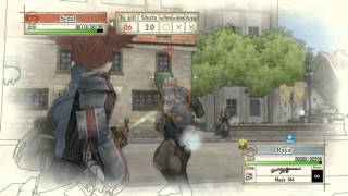 Valkyria Chronicles  Skirmish 2 Normal  Rank A 1 Turn [upl. by Niala]