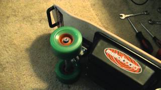 Bones Swiss 6 ball bearings  spin test  review [upl. by Thordia]