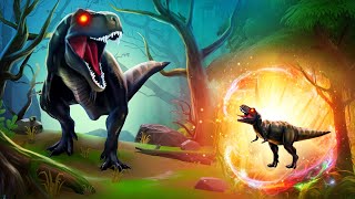 Mini Trex Dino Transformation Adventure Magical Dinosaur Videos  Jurassic World Cartoons 2024 [upl. by Yrruc]