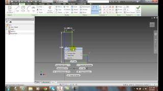 Inventor 0324 Linear Diameter Dimensioning [upl. by Drazze]