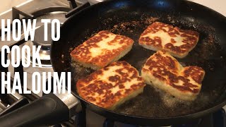 Fried Haloumi  quick and easy [upl. by Vinay]