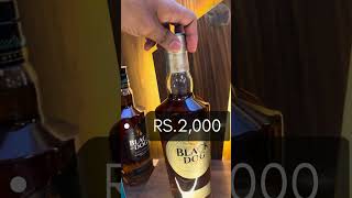 Wiskey prices VLOG in GOA 2024 100 pipers Black dog Black amp white Antiquity blue Vat69 Jack daniels [upl. by Ewer146]