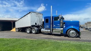 98000 LBS On This Western Triaxle Belt Trailer  Pulls Hard But Sounds AMAZING [upl. by Nythsa]