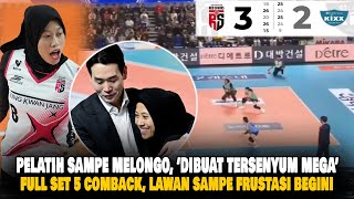 SEMUA DIBUAT MELONGO Ko Hee jin Gak Berhenti tersenyum Lihat spike Mega Bangkitkan TEAM Vleague [upl. by Fairman313]