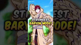 Everyone Cant Use Baryon Mode shorts naruto [upl. by Eiblehs448]