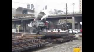 Southern 630 steam train in Roanoke Virginia March 17 2013 [upl. by Coh252]