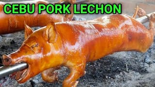 LECHON BABOY  ROASTING A WHOLE PIG  CEBU PORK LECHON [upl. by Yelsnya705]