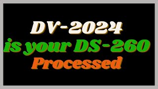 How to Know your DS260 has been Processed [upl. by Gunther]