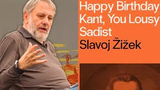 Slavoj Zizek DISMANTLES Kants MADNESS [upl. by Bosch]