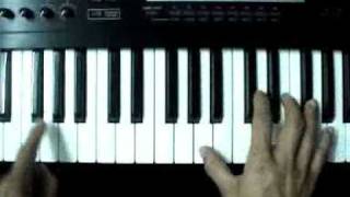 How to play Mamma Mia by Abba accompaniment  melody video [upl. by Enymsaj]