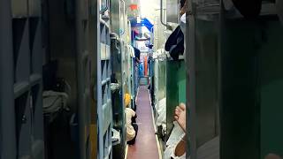 3rd AC Economy Coach Inside View  3E Train Journey  Journey Editor 3ECoachshortstrainjourney [upl. by Odlopoel]