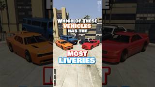 Which Vehicle has More Liveries [upl. by Sinnylg829]