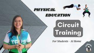 Circuit Training For Students  At Home PE  PHYSICAL EDUCATION [upl. by Seidnac]