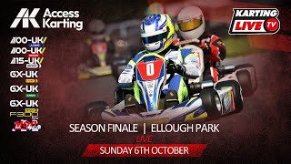 Access Karting  Ellough Park  LIVE [upl. by Airotkciv]