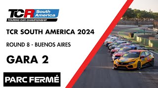 TCR South America 2024  Round 8 Buenos Aires  Gara 2 [upl. by Eilitan862]