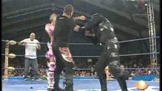 AAA 070609 Jack Evans Vampiro VS Chessman Teddy Hart 22 [upl. by Fitalludba519]