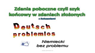 Szyk końcowy w zdaniach złożonych ćwiczenia  Niemiecki bez problemu  Niemiecki dla początkujących [upl. by Anniram]