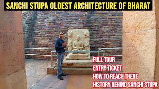 Sanchi Stupa Bhopal  Ticket price  kitna time lagta hai wahan jane me [upl. by Namaj]