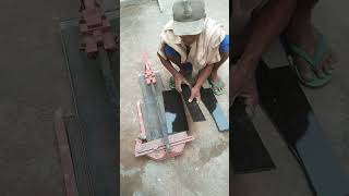 Alat pemotong keramik granite manual tile cutter tukang keramik granite [upl. by Bluefarb]