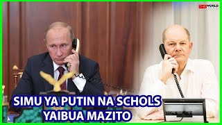 SIMU YA PUTINA NA KANSELA WA UJERUMANI YAIBUA MAZITOZELENSKY AINGILIA KATI [upl. by Liscomb]