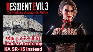 Resident Evil 3 REMAKE Infinite Assault Rifle Speedrun [upl. by Doro596]