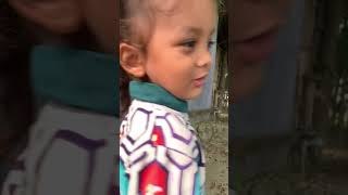 Mero baba janmeko thau arey 😂kidvloger kids shortvideo [upl. by Nancie]