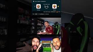 🤬 GenoaRoma 11‼️ genoa asroma livereaction seriea calcio football perte neiperte [upl. by Htenywg197]