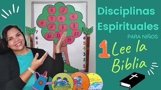 DISCIPLINAS ESPIRITUALES PARA NIÑOS 1Leer la BibliaLECCIÓNDINÁMICA ebdv ministerioinfantil [upl. by Odelinda]