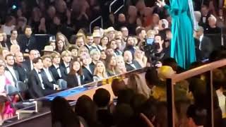 190211 BTS REACTION AT 2019 Grammys Awards [upl. by Jessalin]