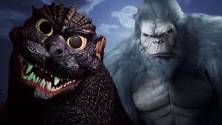 YTP  Epic Rap Battles of Kaiju King Kong Will Fuck Godzillas Wife [upl. by Dewie]