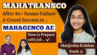 MAHATRANSCO AE Preparation Strategy  Success Story [upl. by Mendes]