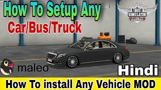 How To install Any CarBusTruck MOD in BUSSID V36  New Latest MOD Setup amp install kaise Kare [upl. by Aracaj]