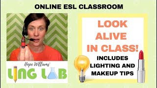 VIPKID Looking alive in class Tips on lighting makeup and webcam [upl. by Gingras]