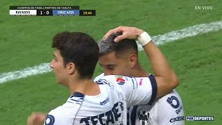 Gol de Berterame  Rayados 10 Cruz Azul  Cuartos de final vuelta  Liga MX [upl. by Notslah708]