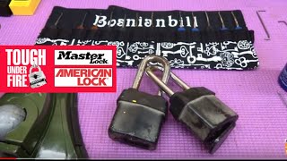 365 Master Lock 6125 Pro Series Padlock Picked [upl. by Antonius]