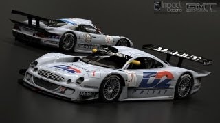 Mercedes Benz CLK GTR rF2 [upl. by Wyler810]