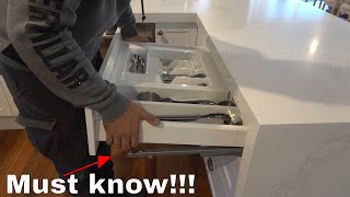 How to remove soft close drawer kitchen [upl. by Sitto]