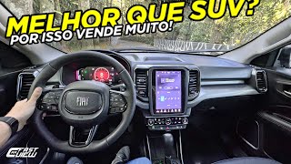 TEST DRIVE FIAT TORO VOLCANO 2024 EXPLICOU PORQUE É LÍDER HÁ ANOS POTÊNCIA CONFORTO E BONS ITENS [upl. by Huber]