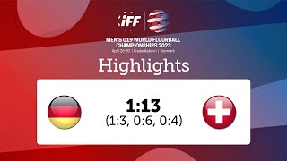 U19WM Highlights GER  SUI [upl. by Eliason]