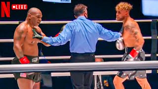 5 MINUTES AGO KO Jake Paul vs Mike Tyson Full Fight 2024 Netflix Knockout Highlights  Boxing [upl. by Aniaz]