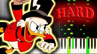 DUCKTALES 2017  THEME SONG  Piano Tutorial [upl. by Eceryt]