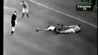 Tom Finney vs West Bromwich Albion 1954 FA Cup final [upl. by Yelnik]