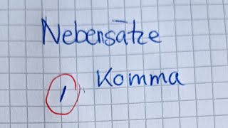 Wo muss das Komma hin  Deutsch lernen A2  Besser schreiben  1 [upl. by Selyn]