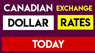 CANADIAN DOLLAR RATES TODAY 31 October 2024 [upl. by Anilam215]