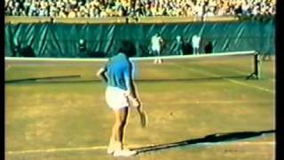 Ilie Nastase and Arthur Ashe [upl. by Delfeena69]